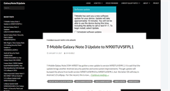 Desktop Screenshot of galaxynote3update.com